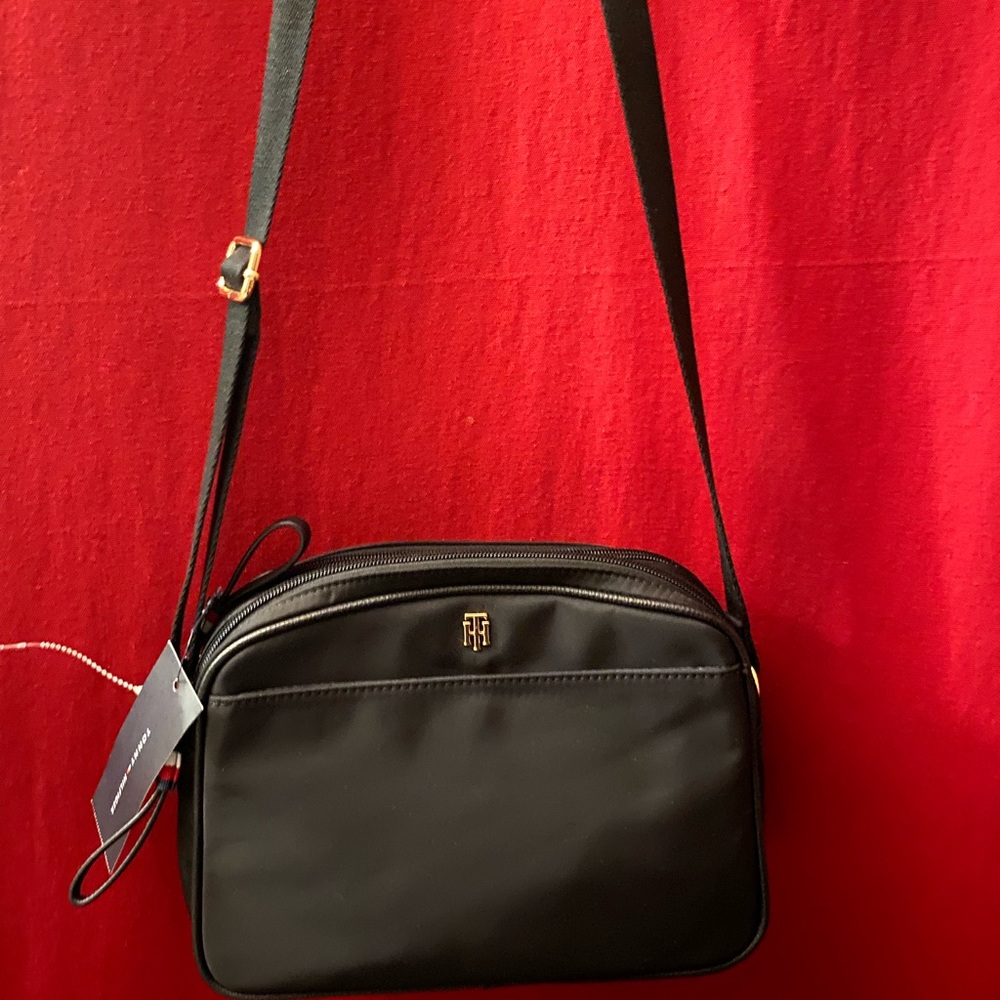 Black Tommy Hilfiger Crossbody